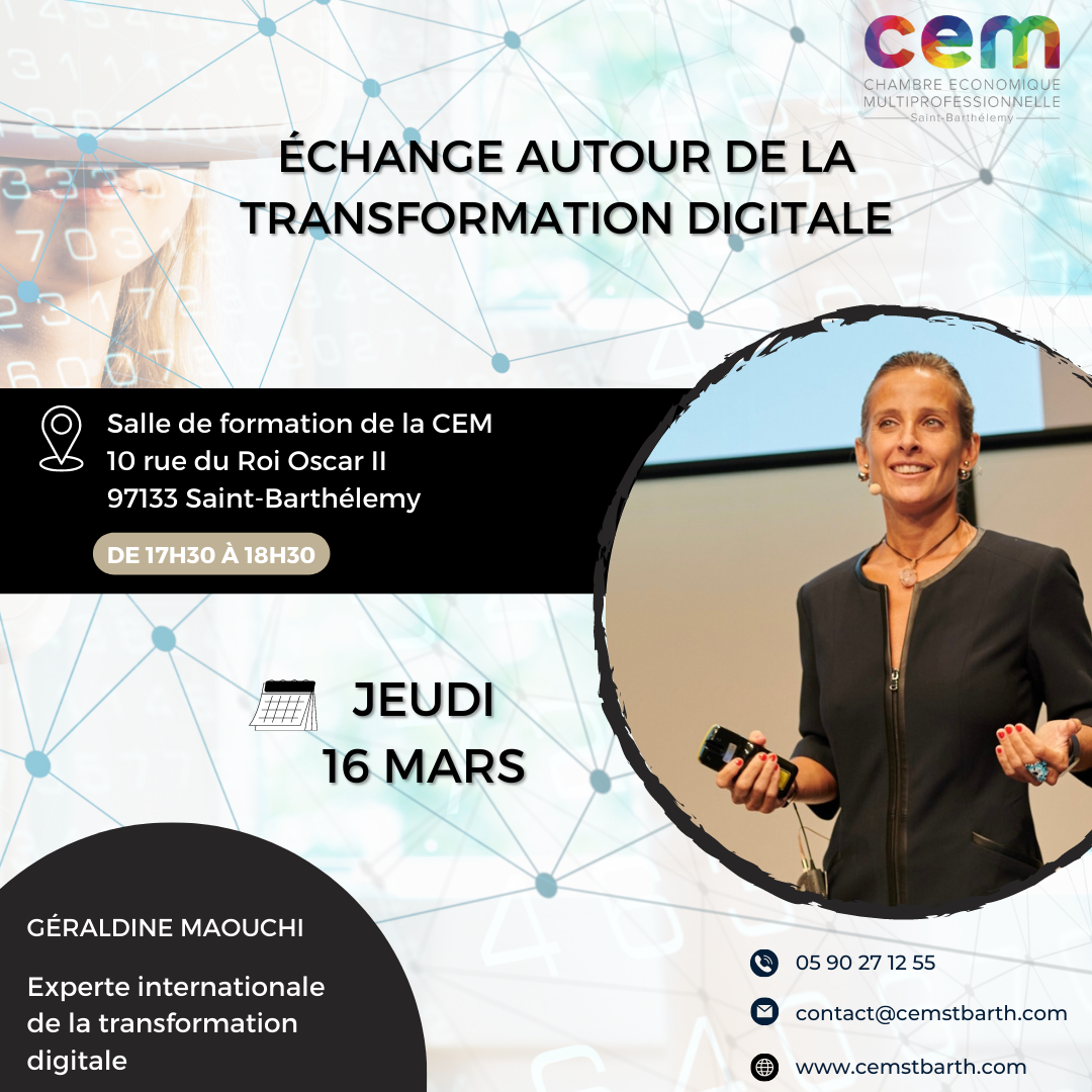 ÉCHANGE AUTOUR DE LA TRANSFORMATION DIGITALE 